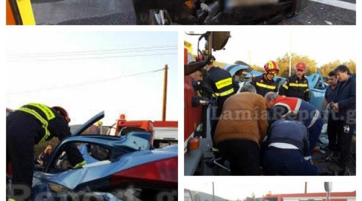 Οι πρώτες εικόνες από το σοβαρό τροχαίο της μητέρας του Τσαλίκη