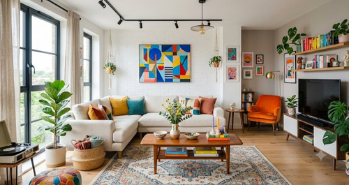 3 design tips από ένα τόσο ζωντανό και γεμάτο σαλόνι