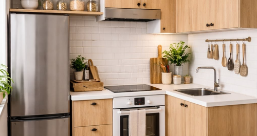 Αυτή η κουζίνα είναι ιδανική για μικρούς χώρους, για 3 λόγους!