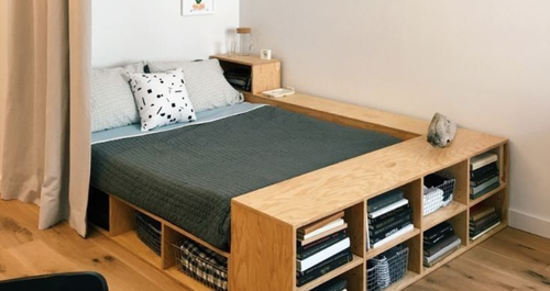 Η έξυπνη αποθήκευση σε έναν πολύ μικρό χώρο ύπνου