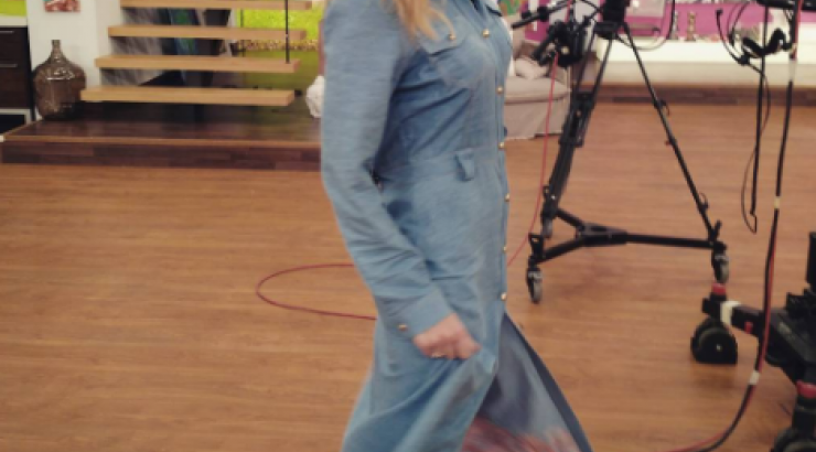 Χριστιάνα Αριστοτέλους: Ποιας σχεδιάστριας δημιουργία επέλεξε για την εμφάνισή της στην εκπομπή της Σπυροπούλου;