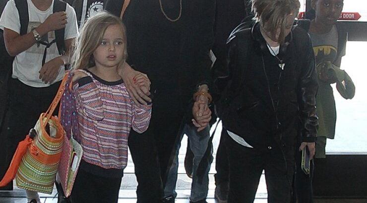 Οικογένεια Pit-Jolie: Ταξίδι στην Ευρώπη [εικόνες]