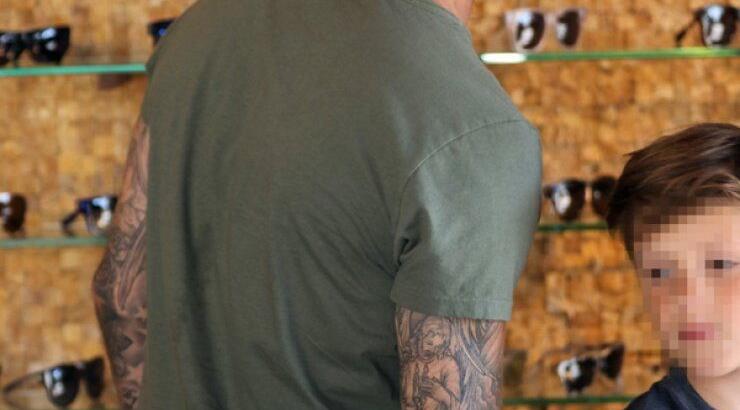 David Beckham: Για shopping με τα αγόρια του [εικόνες]