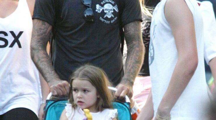 Οικογένεια Beckham: Η παιχνιδιάρικη εξόρμησή τους [εικόνες]