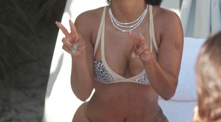 Οι καμπύλες της Christina Milan εξουδετερώνουν αυτές της Kim Kardashian [εικόνες]