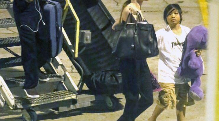 Angelina Jolie: Στο Λος ‘Αντζελες χωρίς τον Brad