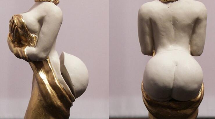 Τα οπίσθια της Kim τώρα και…πήλινα [εικόνες]