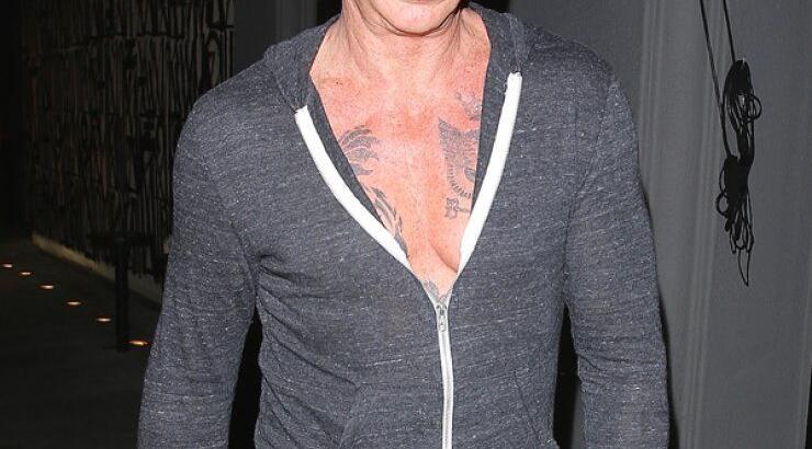 Τραυματίστηκε ο Mickey Rourke; [εικόνες]