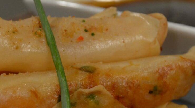 Ρολάκια με γαρίδες