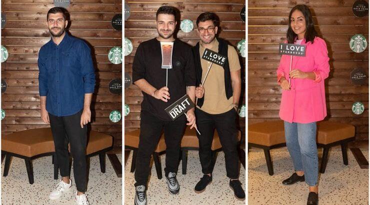 Στα εγκαίνια του νέου Starbucks στον Εναέριο στη Λεμεσό