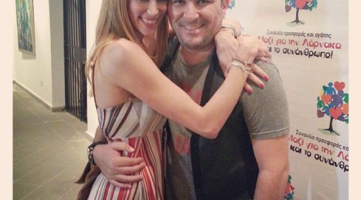 Στα παρασκήνια της συναυλίας στη Λάρνακα μαζί με τη Στέλλα Δημητρίου