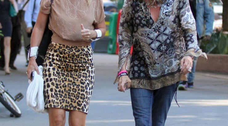 O Steven Tyler πήγε βόλτα με την...πρώην!