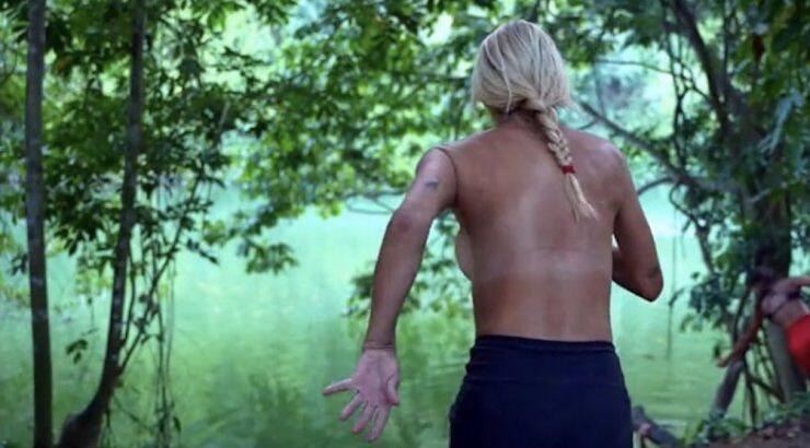 Eυρυδίκη Παπαδοπούλου: Πανηγύρισε τη νίκη της ομάδας της topless και αναστάτωσε τους τηλεθεατές [βίντεο]