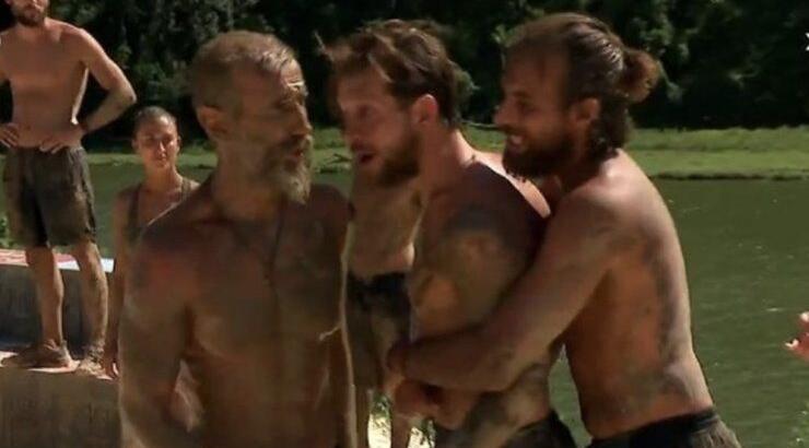 Παρολίγο να "τινάξουν" το αγώνισμα στον αέρα: Μπόγδανος, Αγόρου και Τάκης σε άγριο καυγά [βίντεο]