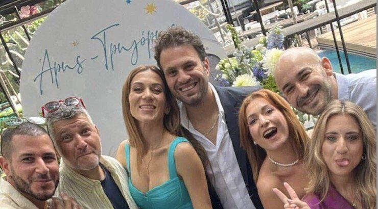 Hovig - Αρετή Φοινικαρίδου: Βάπτισαν τον γιο τους [εικόνες]