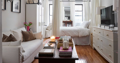 Μια συγγραφέας έφερε το 29τ.μ. στούντιο της στη Νέα Υόρκη, στα μέτρα της