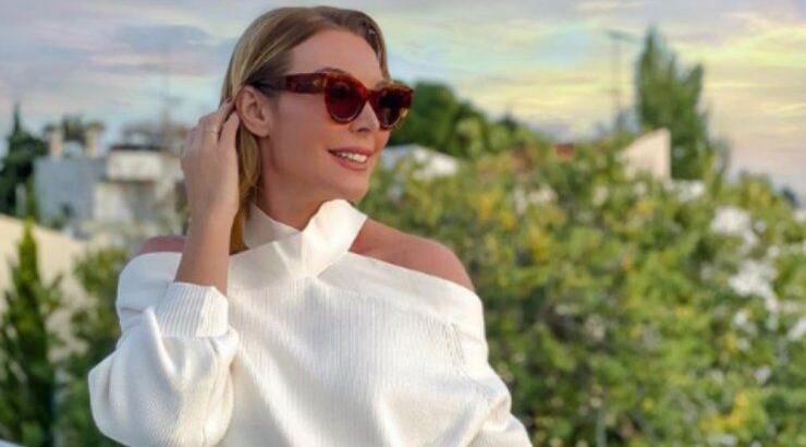 Τατιάνα Στεφανίδου: Μας έβαλε στο chic σαλόνι του σπιτιού της!