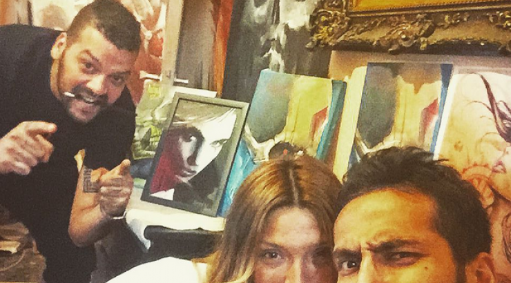 Ηλιάδη – Γκέντσογλου: “Χτύπησαν” τατουάζ το όνομα του γιου τους!