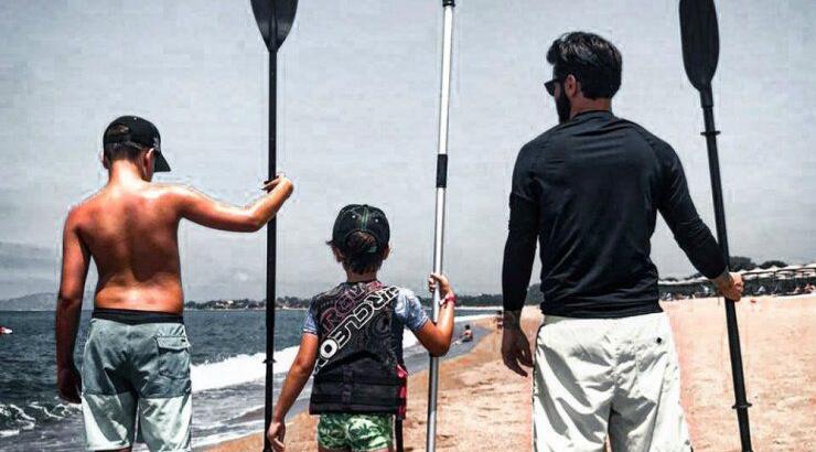 Θοδωρής Μαραντίνης: Τα υπέροχα στιγμιότυπα μαζί με τα παιδιά του στην παραλία [εικόνες]