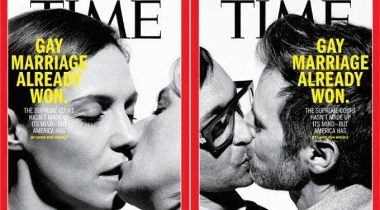 Διπλό εξώφυλλο για τη «νίκη» των γκέι από το Time