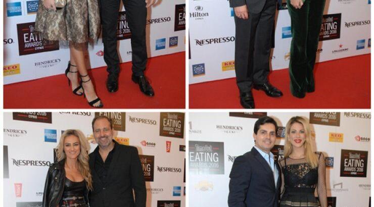 Τα ζευγάρια στο κόκκινο χαλί των Time Out Eating Awards 2016!