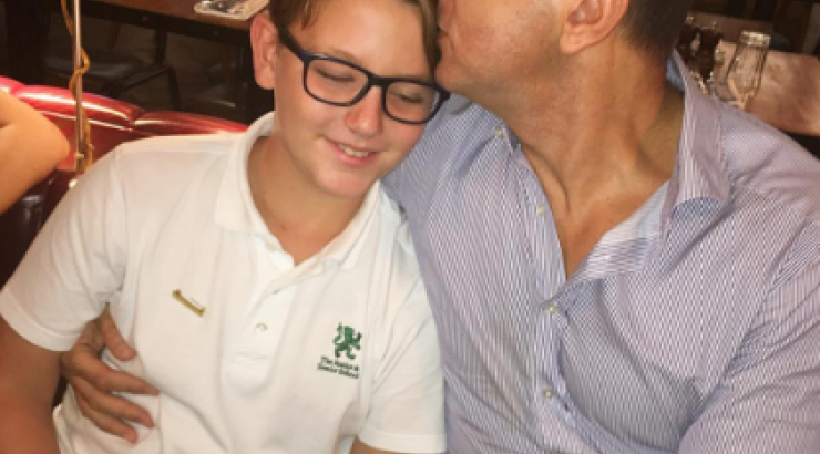 Το γεμάτο περηφάνια μήνυμα του Χριστόφορου Τορναρίτη για τον γιο του!