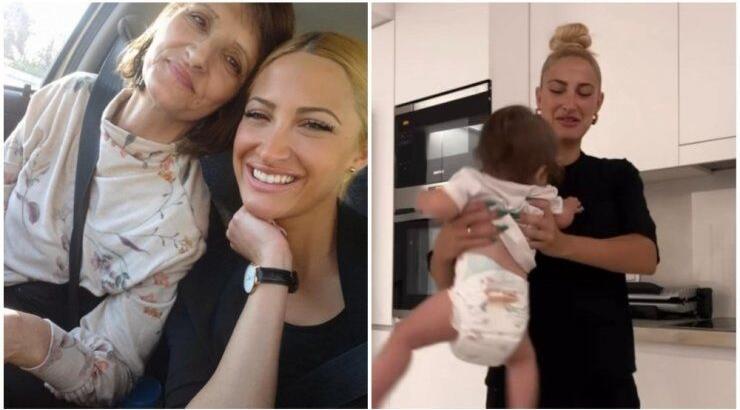 Η Ιωάννα Τούνη βουρκωμένη τραγούδησε στον γιο της αυτό που της χόρευε η μαμά της [βίντεο]