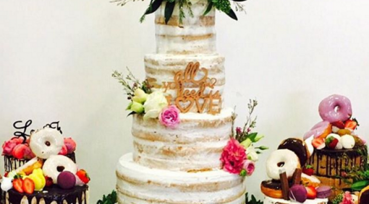 Η εντυπωσιακή γαμήλια τούρτα νεόνυμφου ζευγαριού της ελληνικής showbiz!