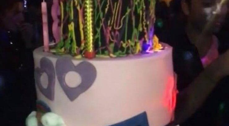 Η εντυπωσιακή τούρτα για τα γενέθλια Ελληνίδας παρουσιάστρια και το πάρτι με θέμα την disco!