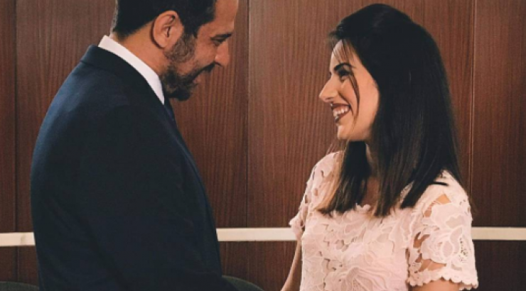 Η πιο τρυφερή φωτογραφία του Γιώργου Ρούσσου και της Νατάσας Τούρζα λίγο πριν υποδεχθούν τα δίδυμα κοριτσάκια τους!