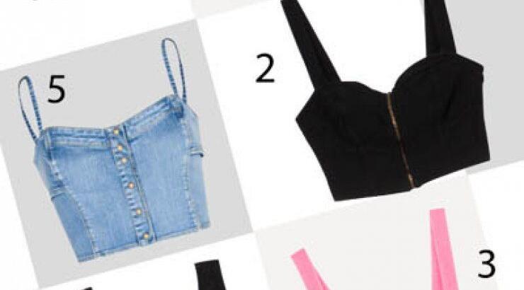 Cropped tops