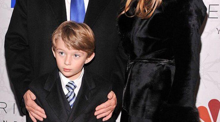 Ο 7χρονος γιος του Donald Trump κάνει μάσκα από χαβιάρι! 