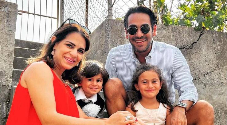 Ανδρέας Τσέλεπος: Με τη σύζυγο και τα παιδιά του στο Ομάν [εικόνα]