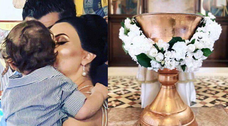 Μαρία Τσόκκου – Κωνσταντίνος Γερμανός: Η chic βάφτιση του γιου τους Ανδρέα Νικηφόρου [εικόνες]