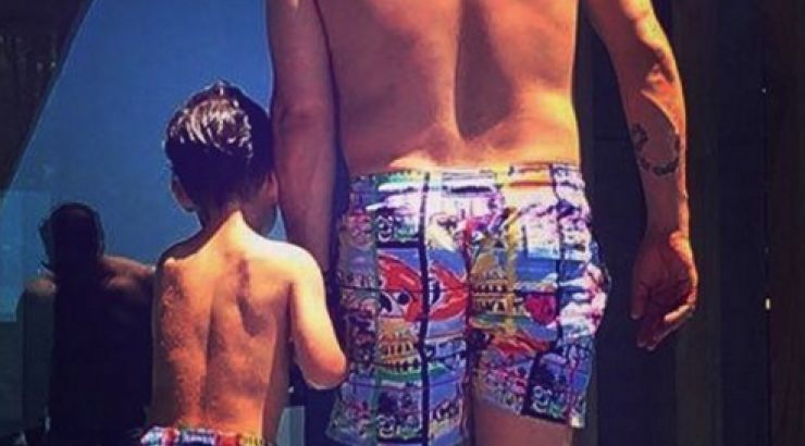 Η τρυφερή φωτογραφία επώνυμου Κύπριου με τον γιο του!