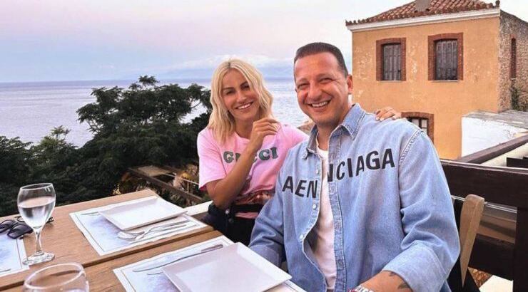 Χρύσανθος Τσουρούλλης – Έμιλυ Γιολίτη: Το υπέροχο στιγμιότυπο του ζευγαριού στις Πλάτρες 