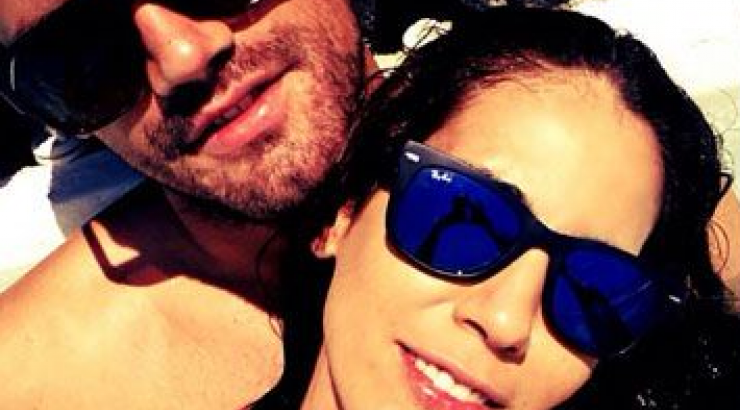 Xάρις Δημητρίου: Η καυτή Κύπρια στις κερκίδες της Τούμπας