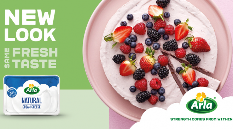 ARLA Cream Cheese: Νέος, μοντέρνος σχεδιασμός, ίδια υπέροχη γεύση