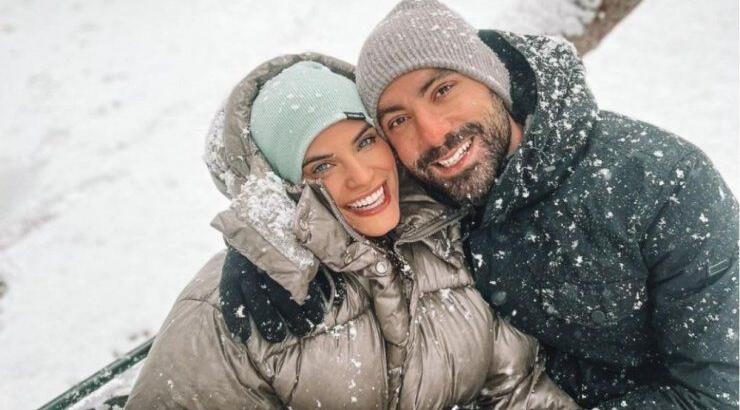 Τανιμανίδης - Μπόμπα: Ποζάρουν μαζί με τα κορίτσια τους στην πιο γλυκιά τους εικόνα στα χιόνια!