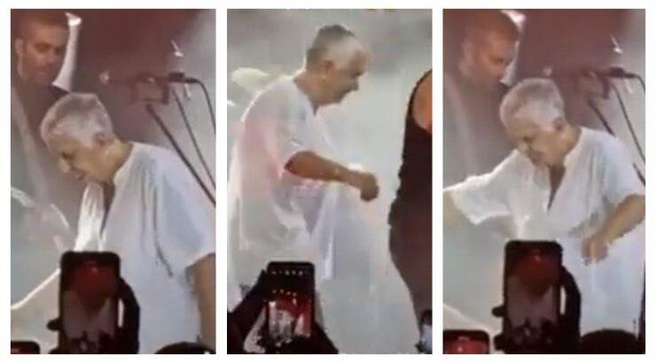 Γιώργος Μαζωνάκης: Ανέβασε τη μητέρα του στη σκηνή ζητώντας της να χορέψει ζεϊμπέκικο [βίντεο]