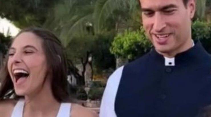 Φωτεινή Αθερίδου - Κωνσταντίνος Μαγκλάρας: Παντρεύτηκαν και βάφτισαν τον 3χρονο γιο τους [εικόνες & βίντεο]