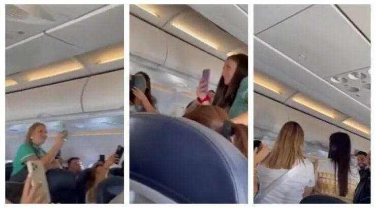 Κύπρια νύφη έκανε χαμό κατά τη διάρκεια πτήσης από Λάρνακα [βίντεο]