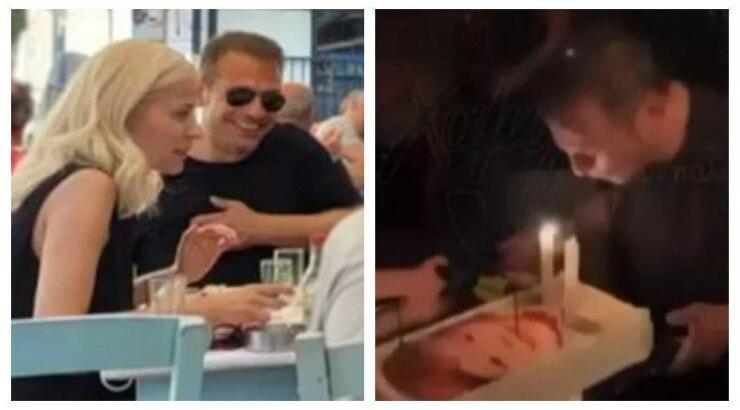 Ντέμης Νικολαΐδης: Η έκπληξη από τη σύντροφό του, Φανή Σπυριδάκη, με αφορμή τα γενέθλιά του [βίντεο]