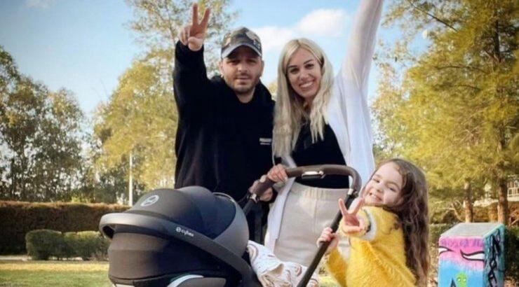 Σόφη Χρυσάνθου: Η πρώτη οικογενειακή βόλτα με το νεογέννητο μωράκι της [εικόνες]