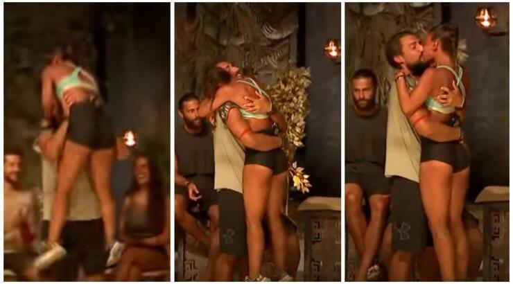 "Survivor All Star": Η επική αντίδραση Σάκη - Μαριαλένας όταν έμαθαν πως θα βρίσκονται στην ίδια ομάδα [βίντεο]