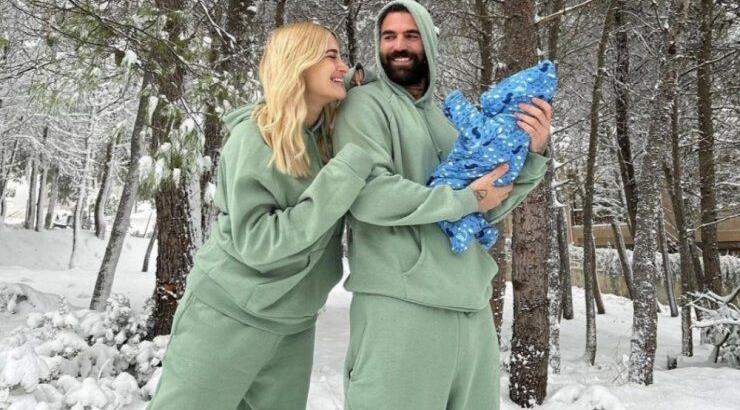 Ιωάννα Τούνη: Έτσι απαθανάτισε τα αντράκια της νωρίς το πρωί στο σπίτι [εικόνες]