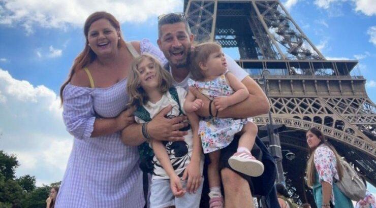 Μαριλένη Σταύρου: Απαθανάτισε τον σύζυγό της και την κόρη τους να παίζουν μαζί [εικόνα]