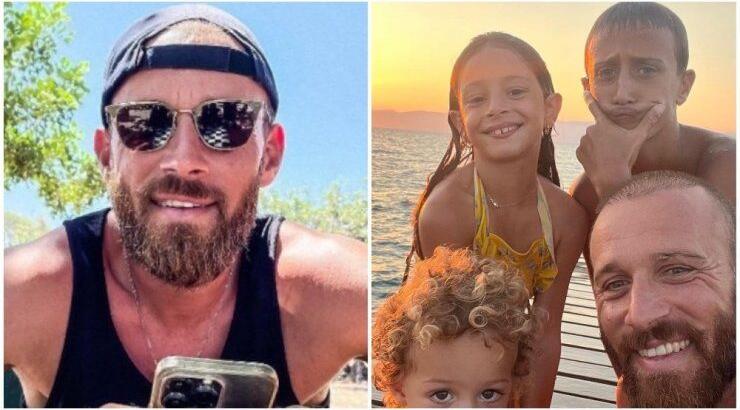 Νεκτάριος Αλεξάνδρου: Η στιγμή με τα παιδιά του και ο γιος του, Έκτορας, που τον κουρεύει [εικόνα] 