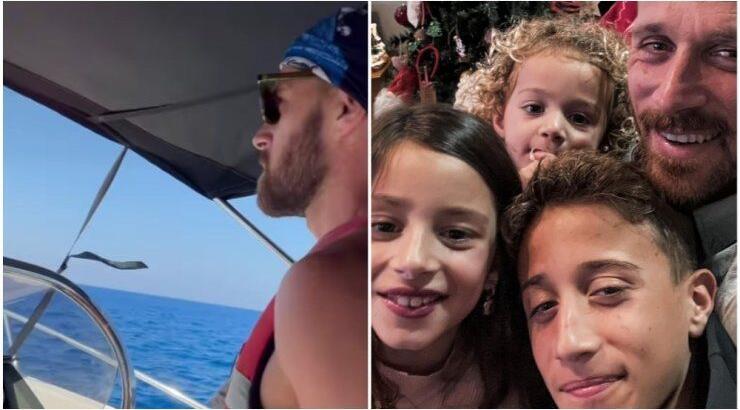 Νεκτάριος Αλεξάνδρου: Εξερεύνησε με τα παιδιά του τον Ακάμα - Το βίντεο από το boat trip τους