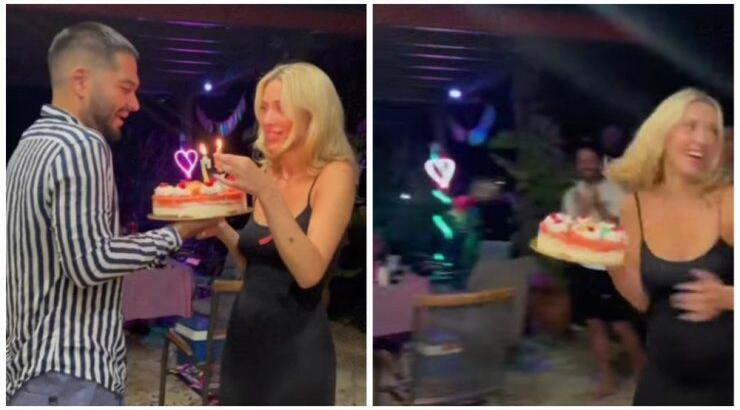 Γαρυφαλλιά Καληφώνη: Η στιγμή που ο Μάστορας της προσφέρει την τούρτα και εκείνη την πετάει κάτω [βίντεο]